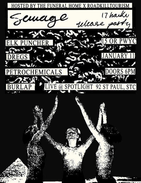 SEWAGE ALBUM RELEASE SHOW