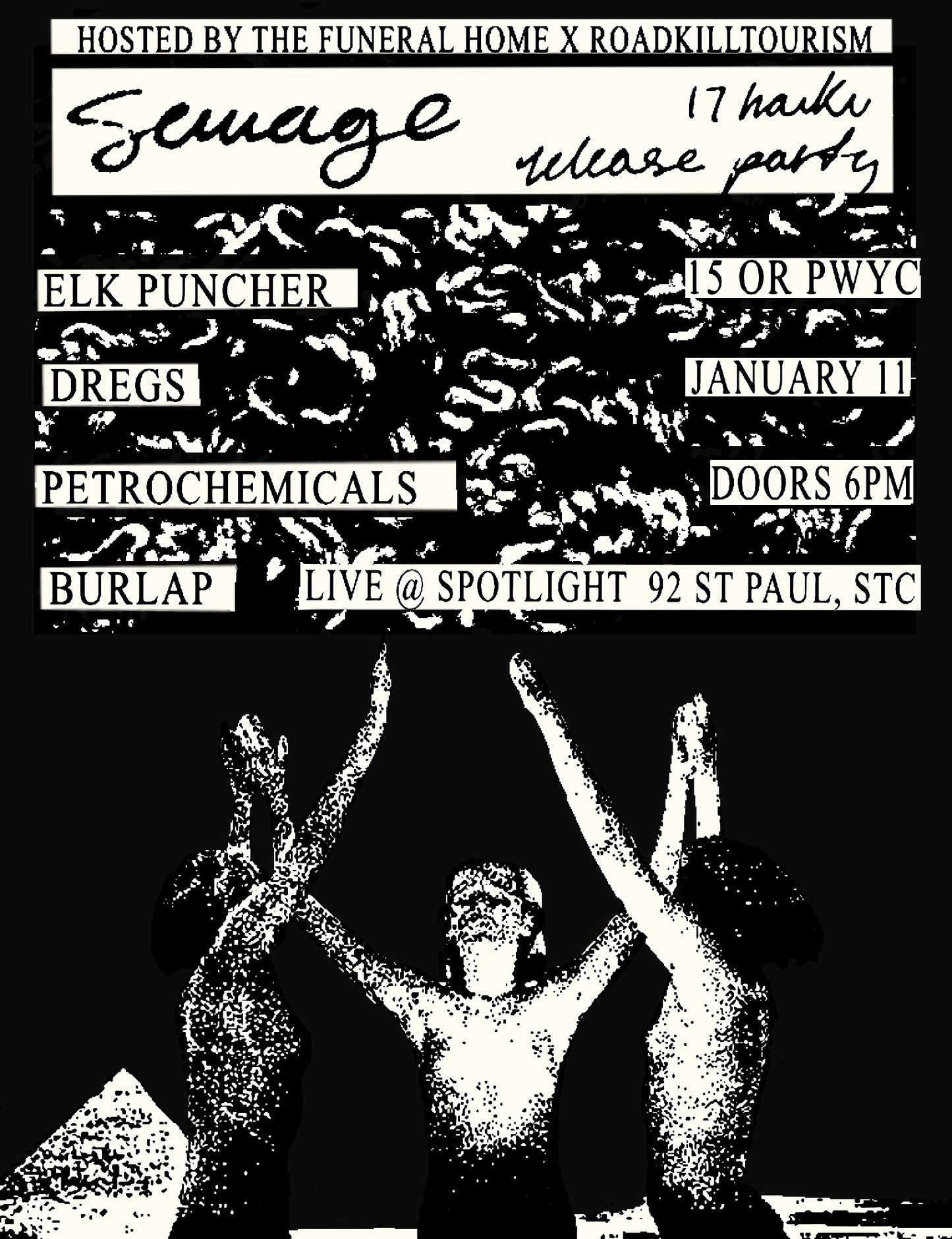 Sewage Album Release Party Ticket